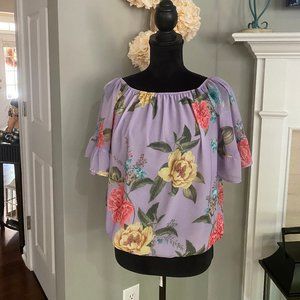 Sweet Pea On/Off Shoulder Top